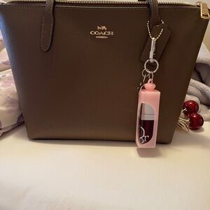 Pink DIOR Lipgloss keychain